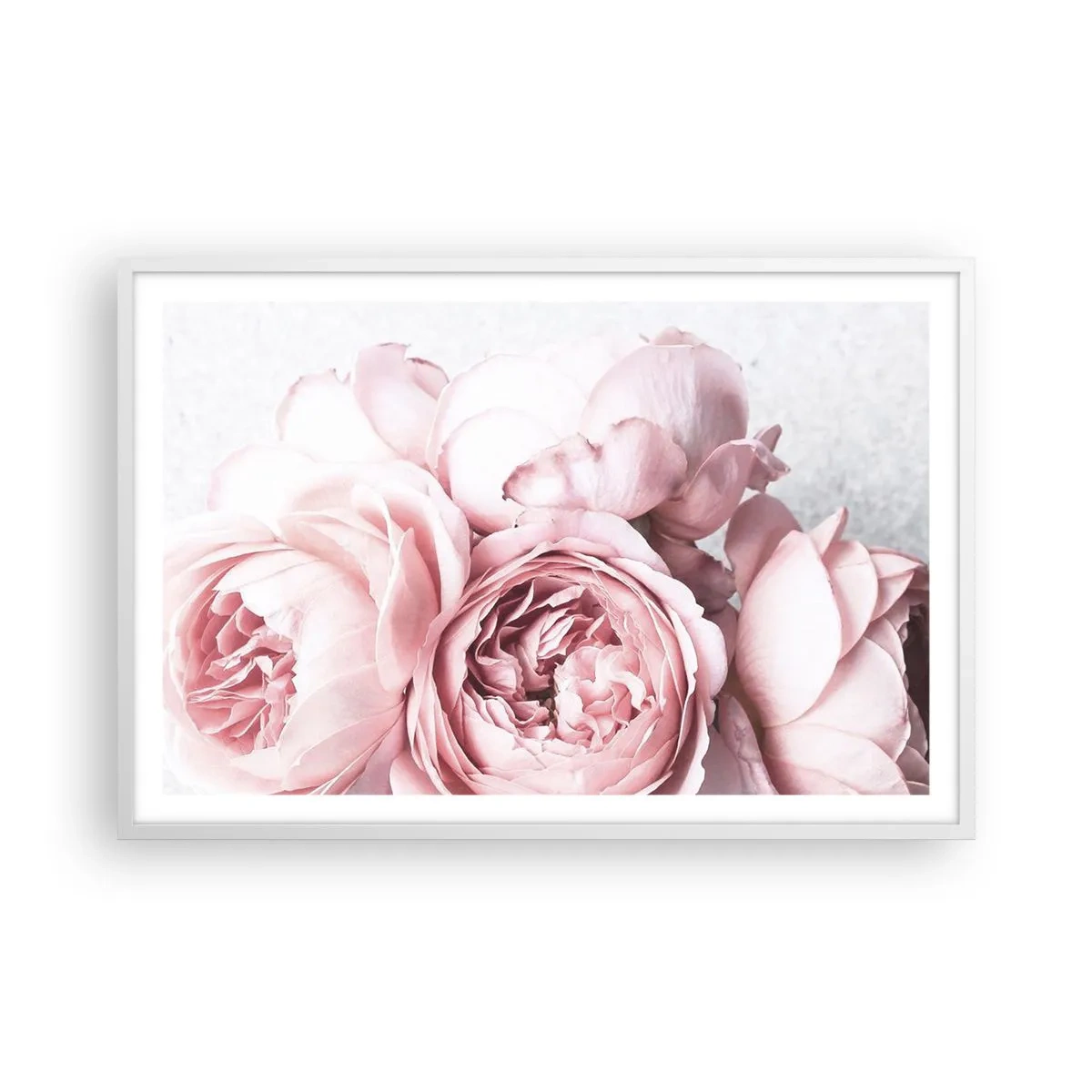 Poster în ramă albă - Pentru romantici - 91x61 cm