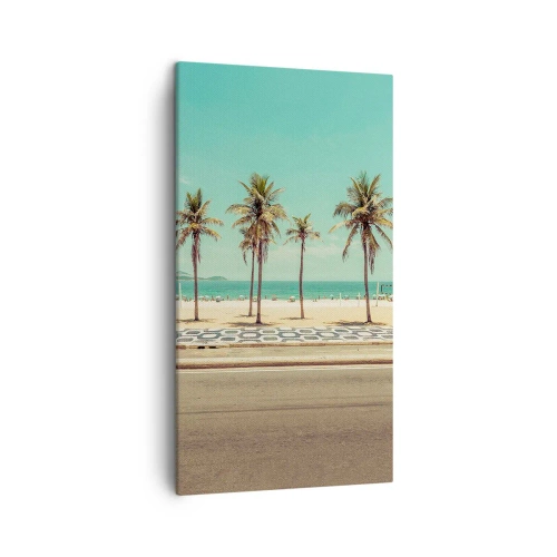 Tablou pe pânză - La paza plajei - 45x80 cm