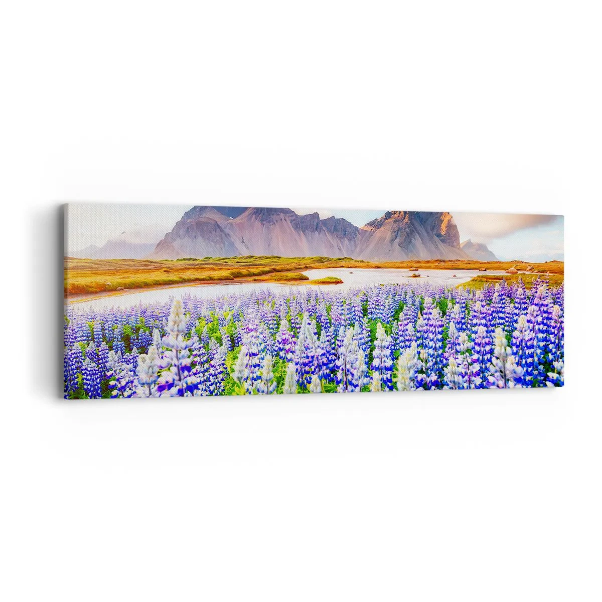 Tablou pe pânză - Putere și severitate alături de blândețe - 90x30 cm