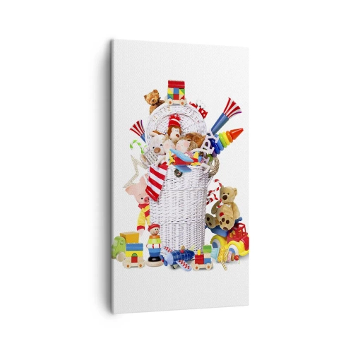 Tablou pe pânză - Comorile micuțului - 45x80 cm