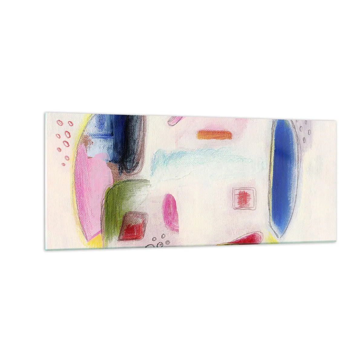 Tablou pe sticlă - Mai mult convexă decât concavă sau plată - 100x40 cm