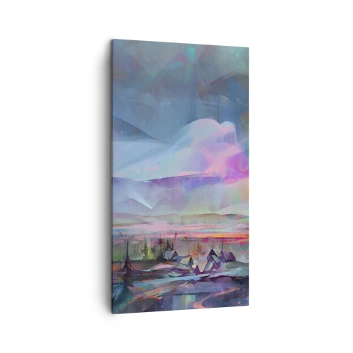 Tablou pe pânză - Sub un cer binevoitor - 45x80 cm