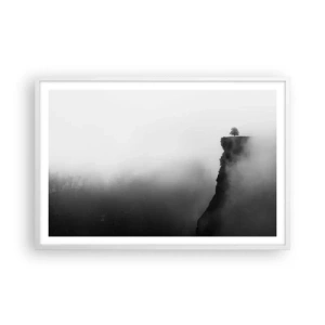 Poster în ramă albă - La capătul lumii - 91x61 cm