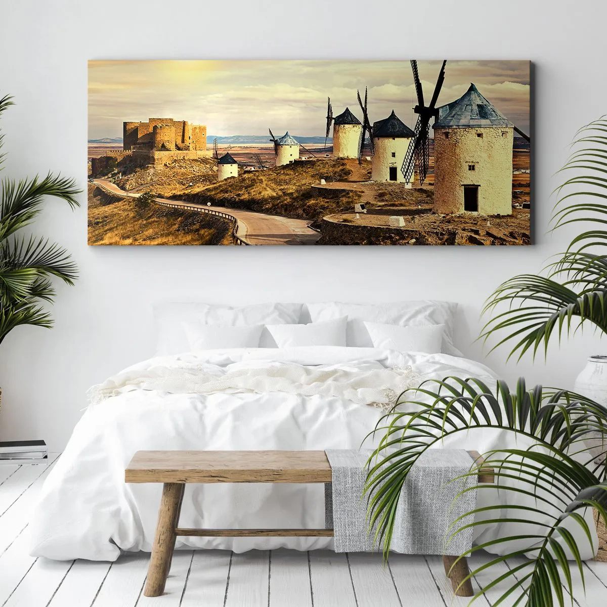 Tablou pe pânză - Don Quijote apare imediat - 120x50 cm