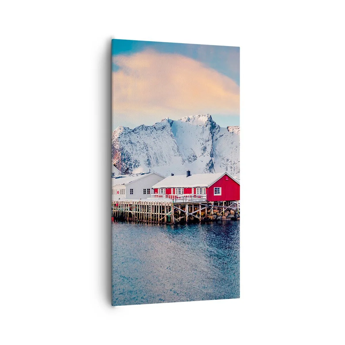 Tablou pe pânză - Retragerea nordică - 65x120 cm