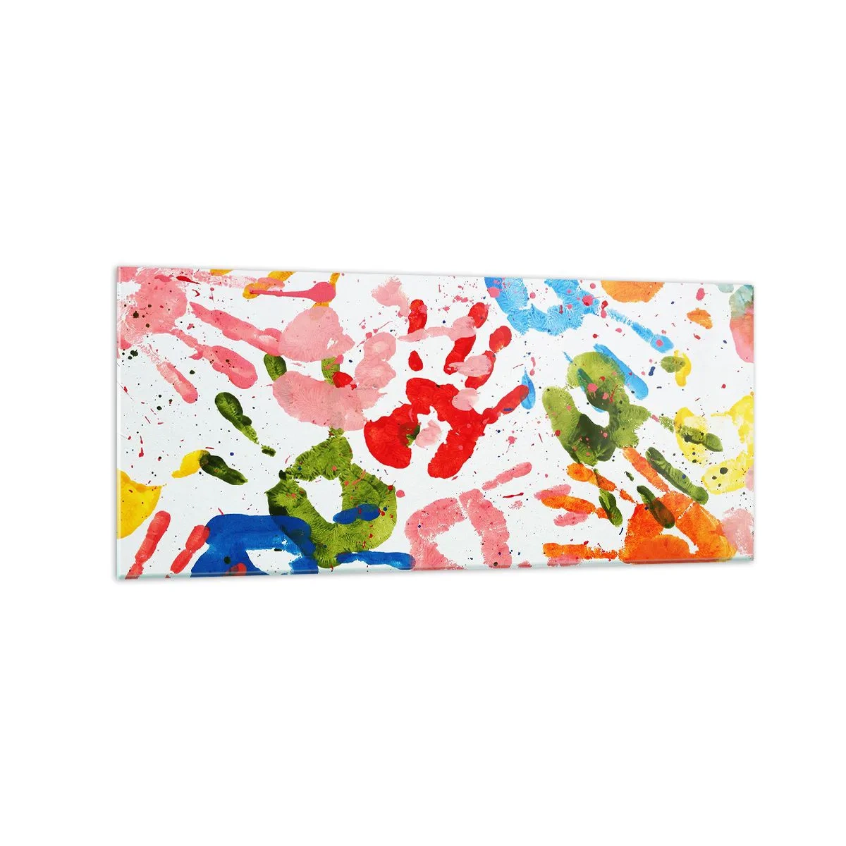 Tablou pe sticlă - Du-te după urmele - 120x50 cm