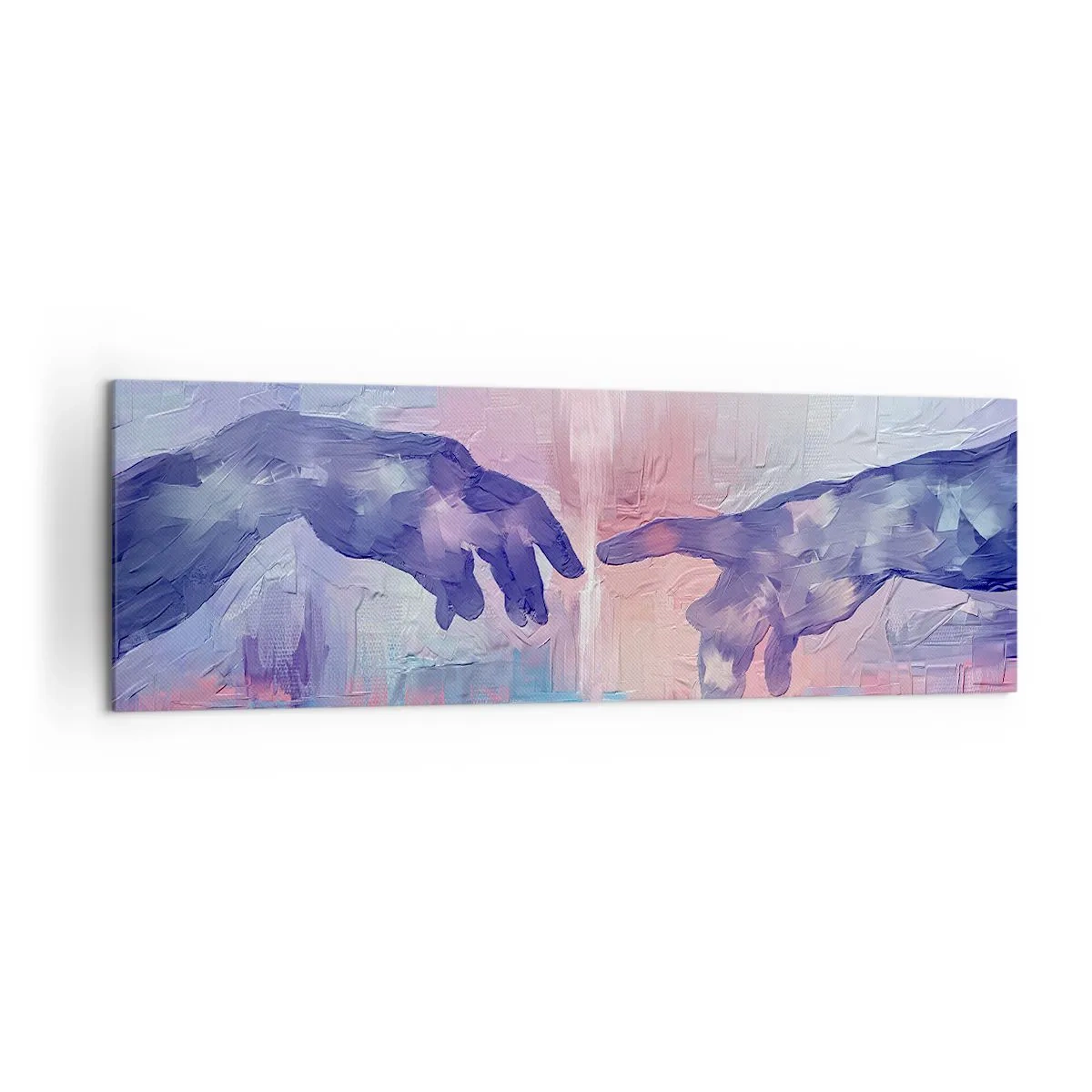 Tablou pe pânză - Scânteia divină a vieții - 160x50 cm