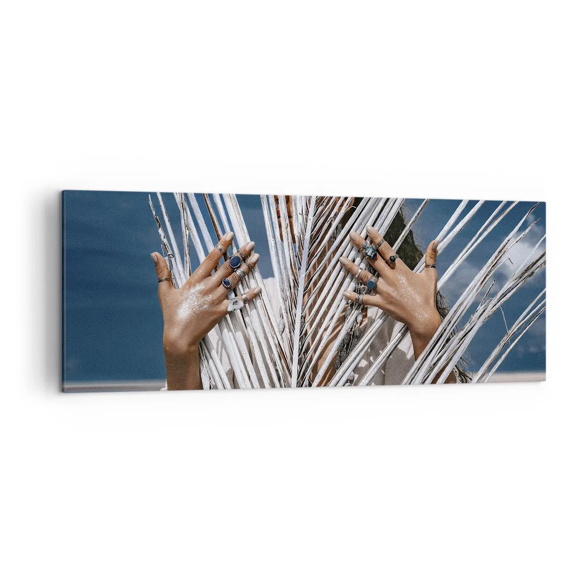 Tablou pe pânză - Prietena șamanului? - 140x50 cm