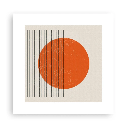 Poster - Întotdeauna soarele - 30x30 cm