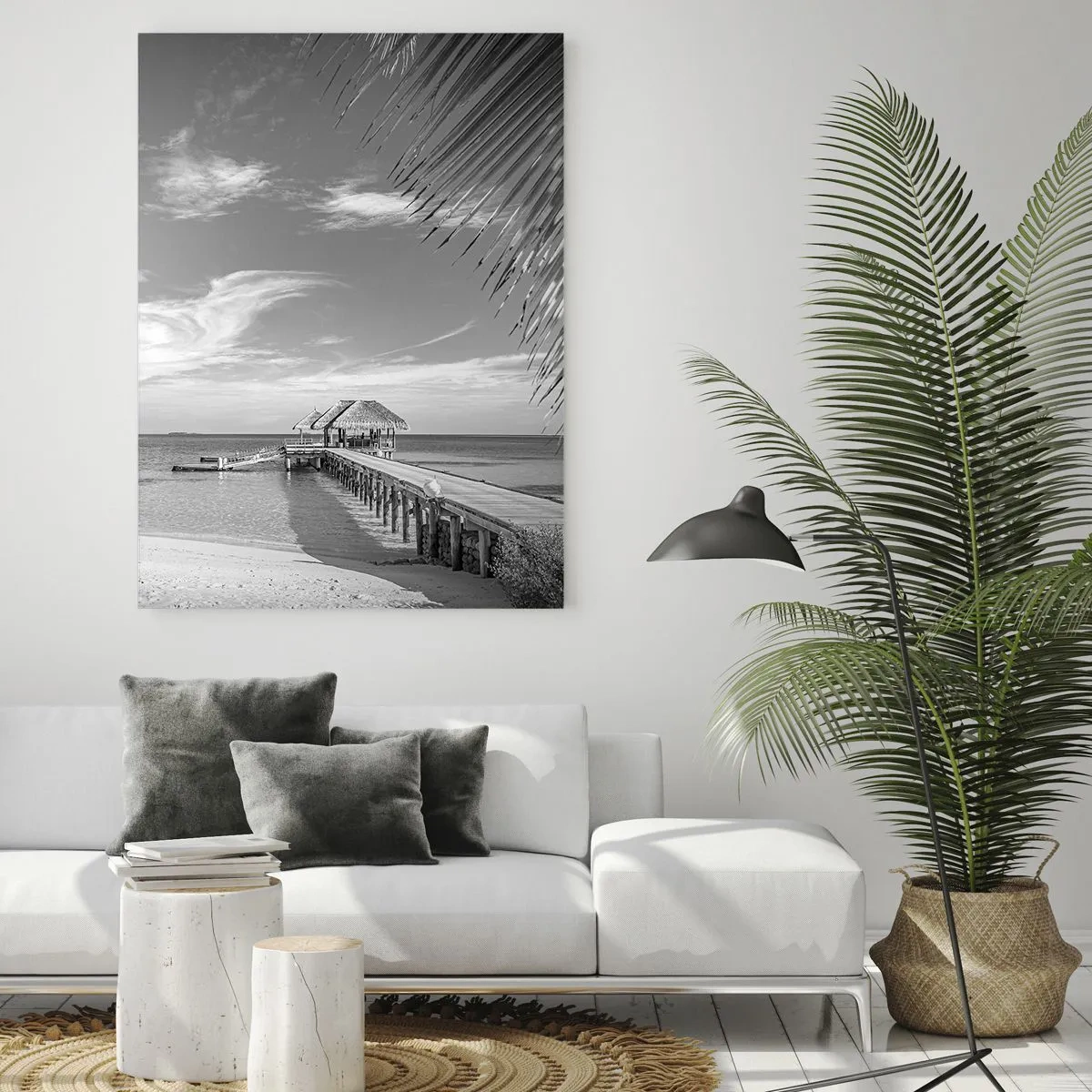 Tablou pe sticlă - O amintire sau un vis? - 50x70 cm