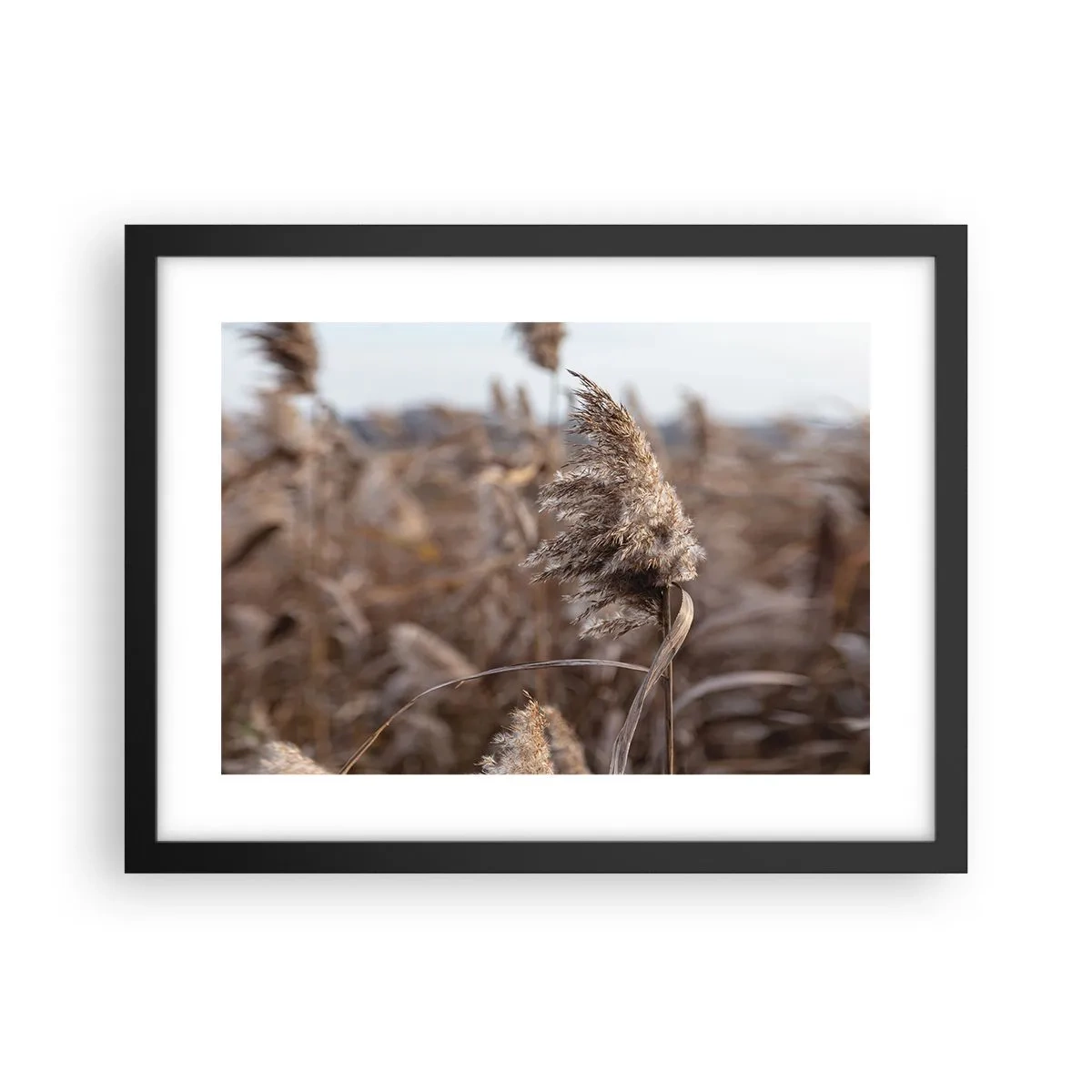 Poster în ramă neagră - E timpul să zbori cu vântul - 40x30 cm