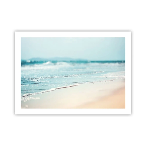 Poster - Căldură și zgomotul valurilor - 70x50 cm