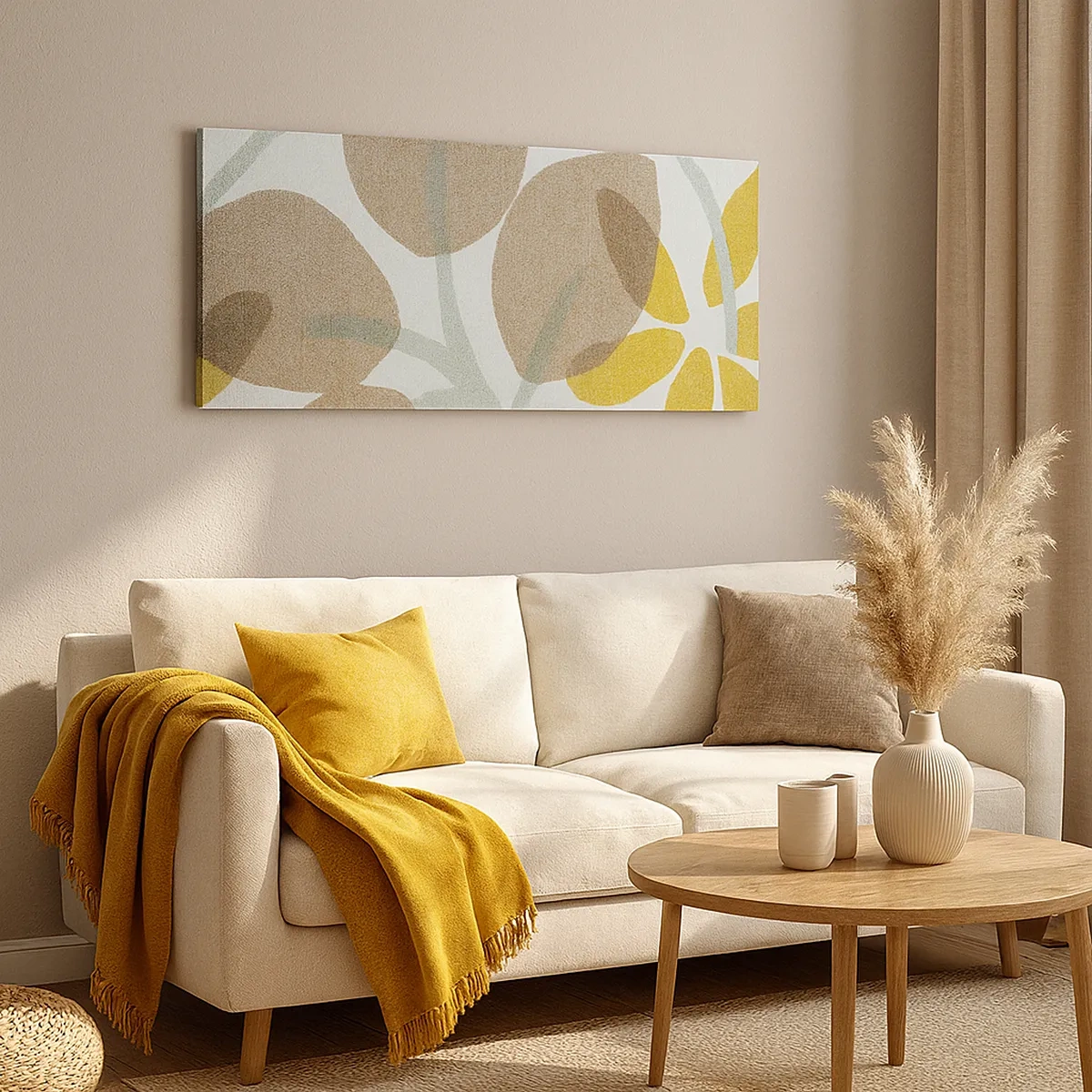 Tablou pe pânză - Compoziție în plin soare - 30x30 cm