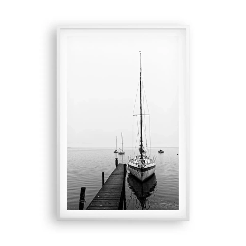 Poster în ramă albă - Gata de plecare - 61x91 cm