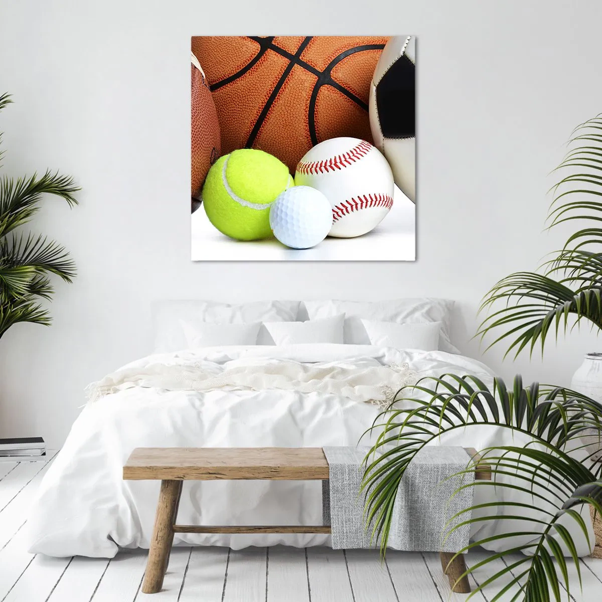 Tablou pe pânză - Ne leagă mingea! - 60x60 cm