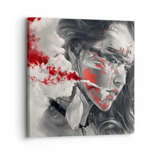 Tablou pe pânză - În aburul absurdului - 30x30 cm