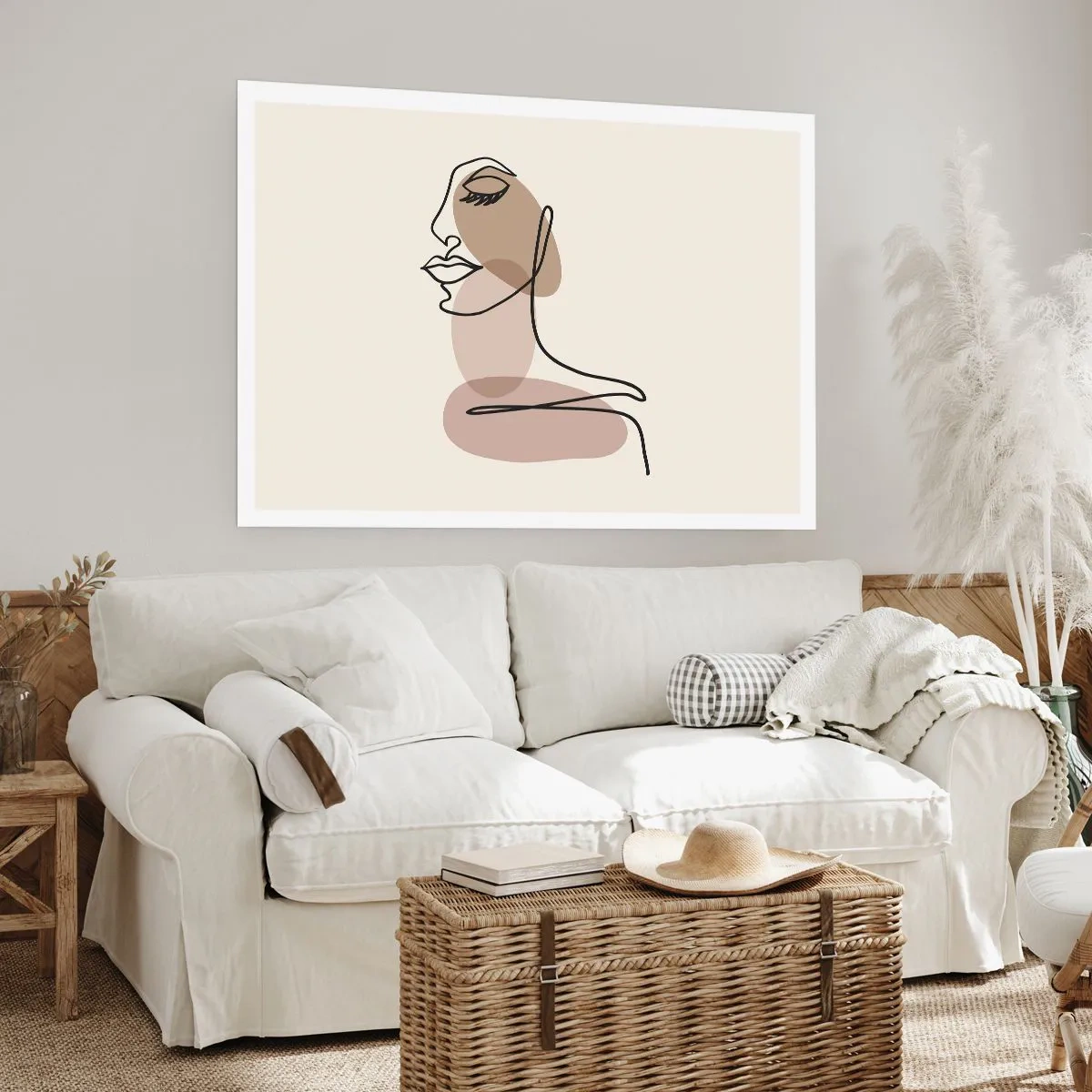 Poster - O anumită linie de frumusețe - 100x70 cm