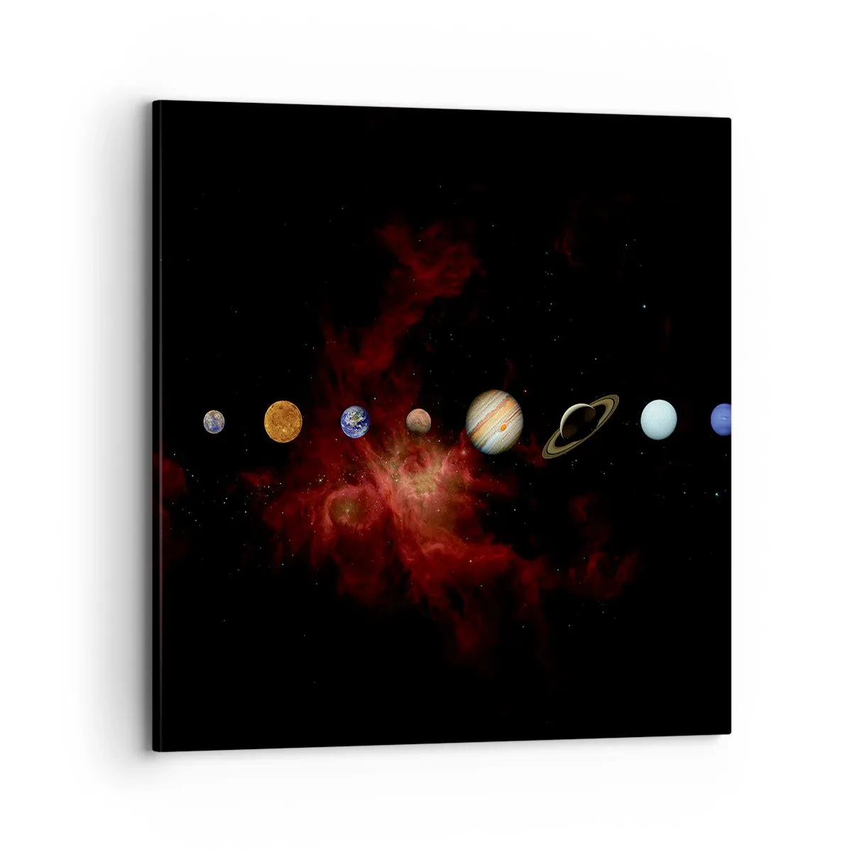 Tablou pe pânză - Cartierul nostru - 70x70 cm