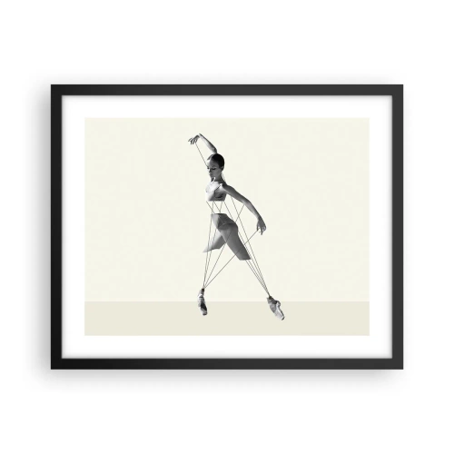 Poster în ramă neagră - Într-un teatru de lumină - 50x40 cm