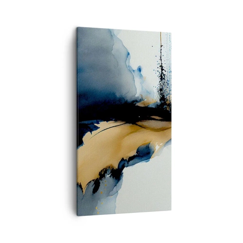 Tablou pe pânză - În spatele cortinei - 45x80 cm