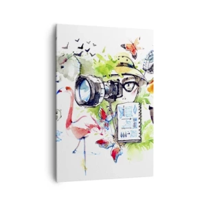 Tablou pe pânză - Prin obiectivul unui călător - 70x100 cm