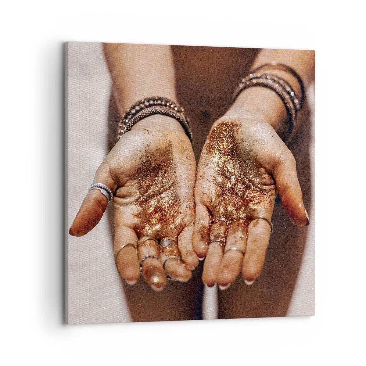 Tablou pe pânză - Un cadou pentru tine - 50x50 cm