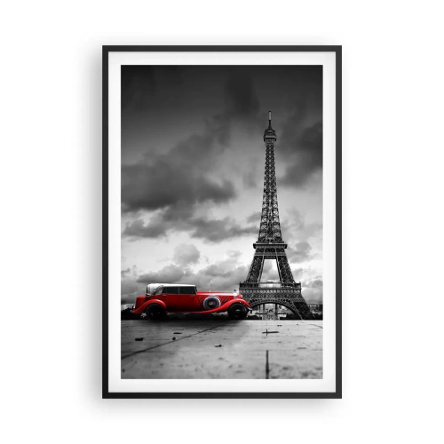 Poster în ramă neagră - Nu cu mult timp în urmă, la Paris - 61x91 cm