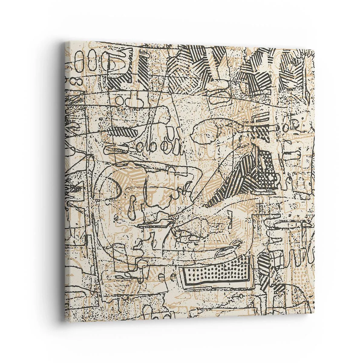 Tablou pe pânză - Așteaptă să fie descifrat - 40x40 cm