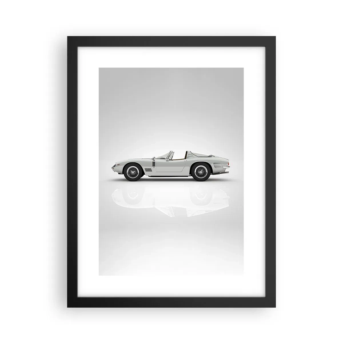 Poster în ramă neagră - Promisiunea distracției - 30x40 cm