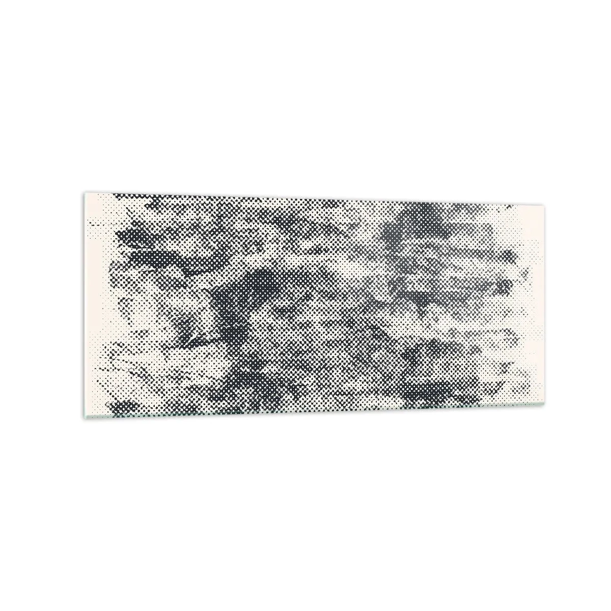 Tablou pe sticlă - Compoziție cețoasă - 120x50 cm