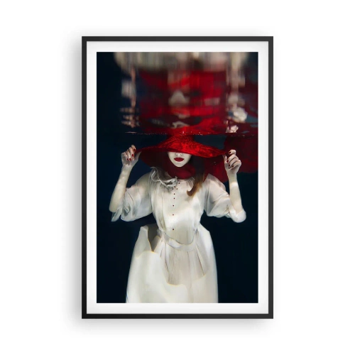 Poster în ramă neagră - Frumoasa fantomă - 61x91 cm