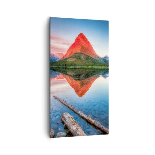 Tablou pe pânză - Căldură și frig - 55x100 cm