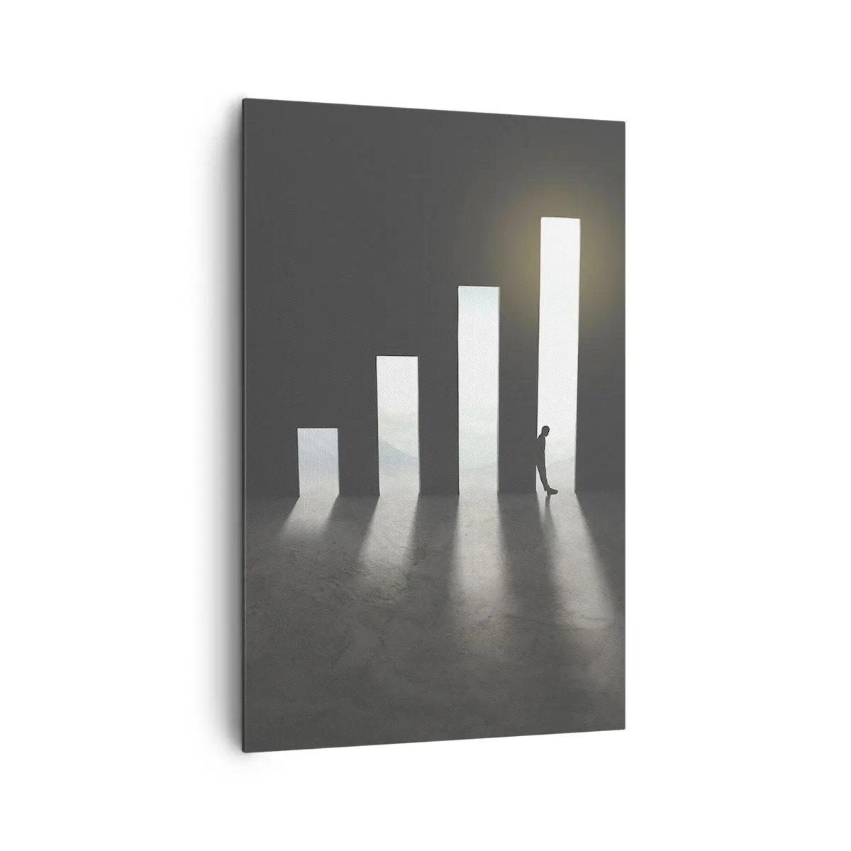 Tablou pe pânză - Succesul - o impresie - 80x120 cm