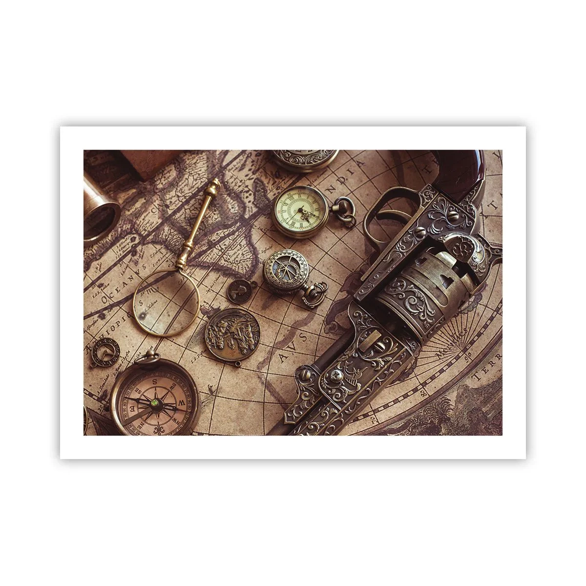 Poster - Sugestii de aventură - 70x50 cm