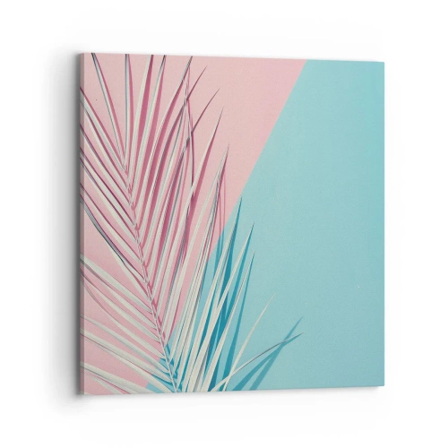 Tablou pe pânză - Impresie tropicală - 70x70 cm