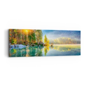 Tablou pe pânză - Maiestate și dulceață - 90x30 cm