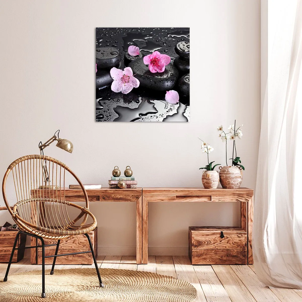 Tablou pe pânză - Piatră de pe inimă - 50x50 cm