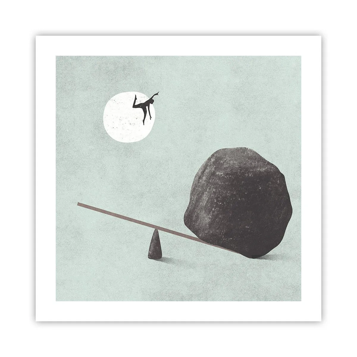 Poster - Visul îndeplinit - 50x50 cm