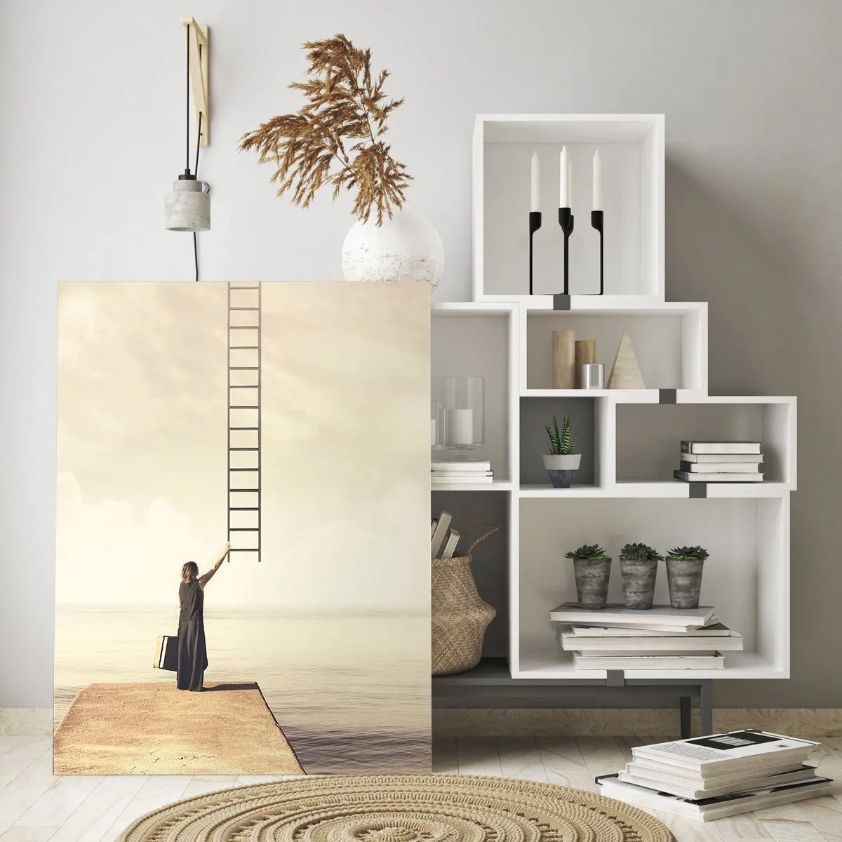Tablou pe sticlă - O călătorie conceptuală - 50x70 cm