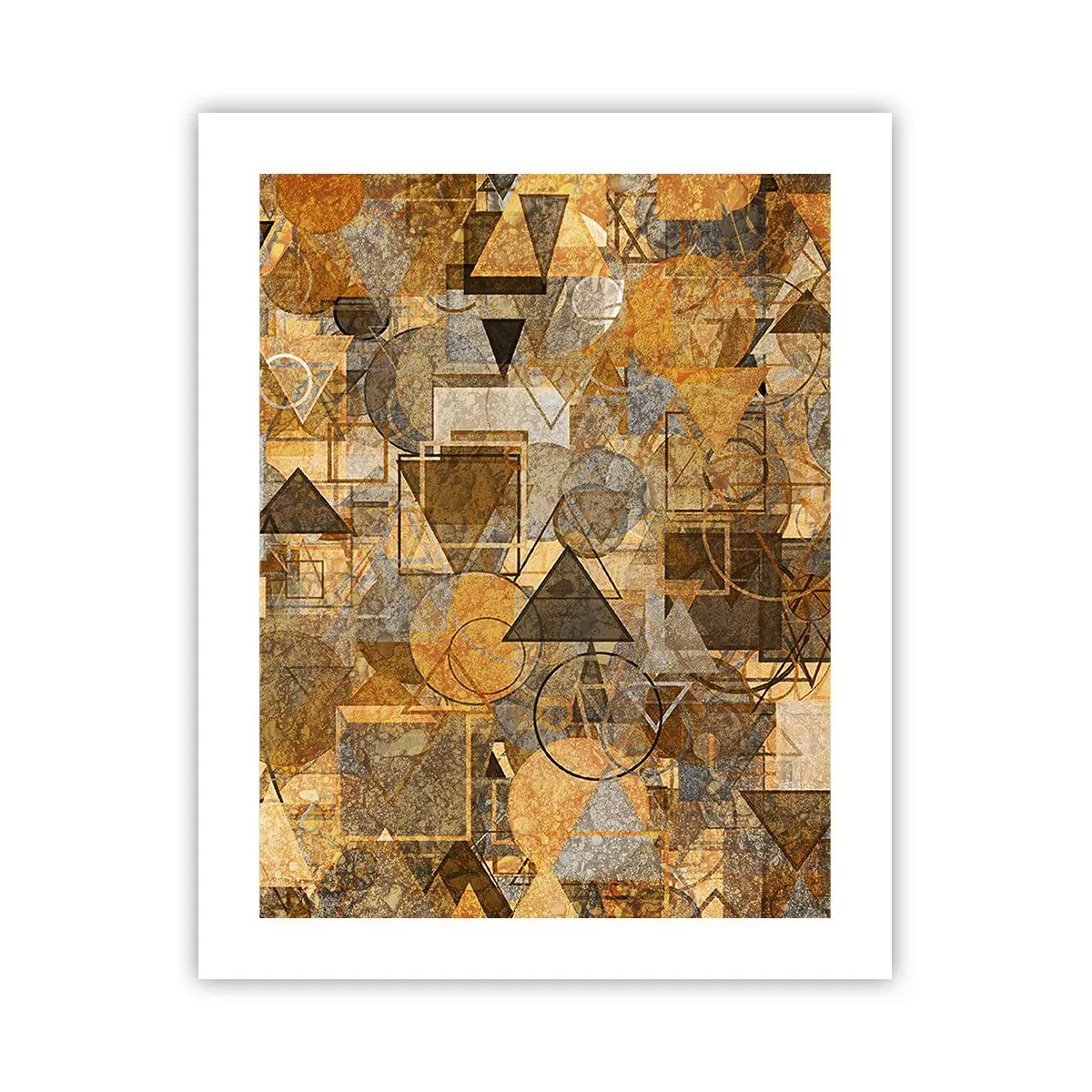 Poster - Lumea băgată în formă - 40x50 cm