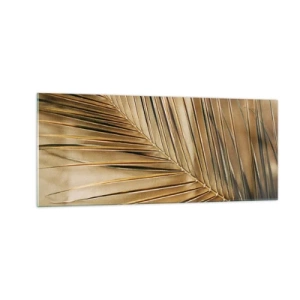 Tablou pe sticlă - Colonadă naturală - 100x40 cm