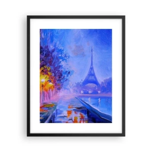 Poster în ramă neagră - O plimbare de vis - 40x50 cm