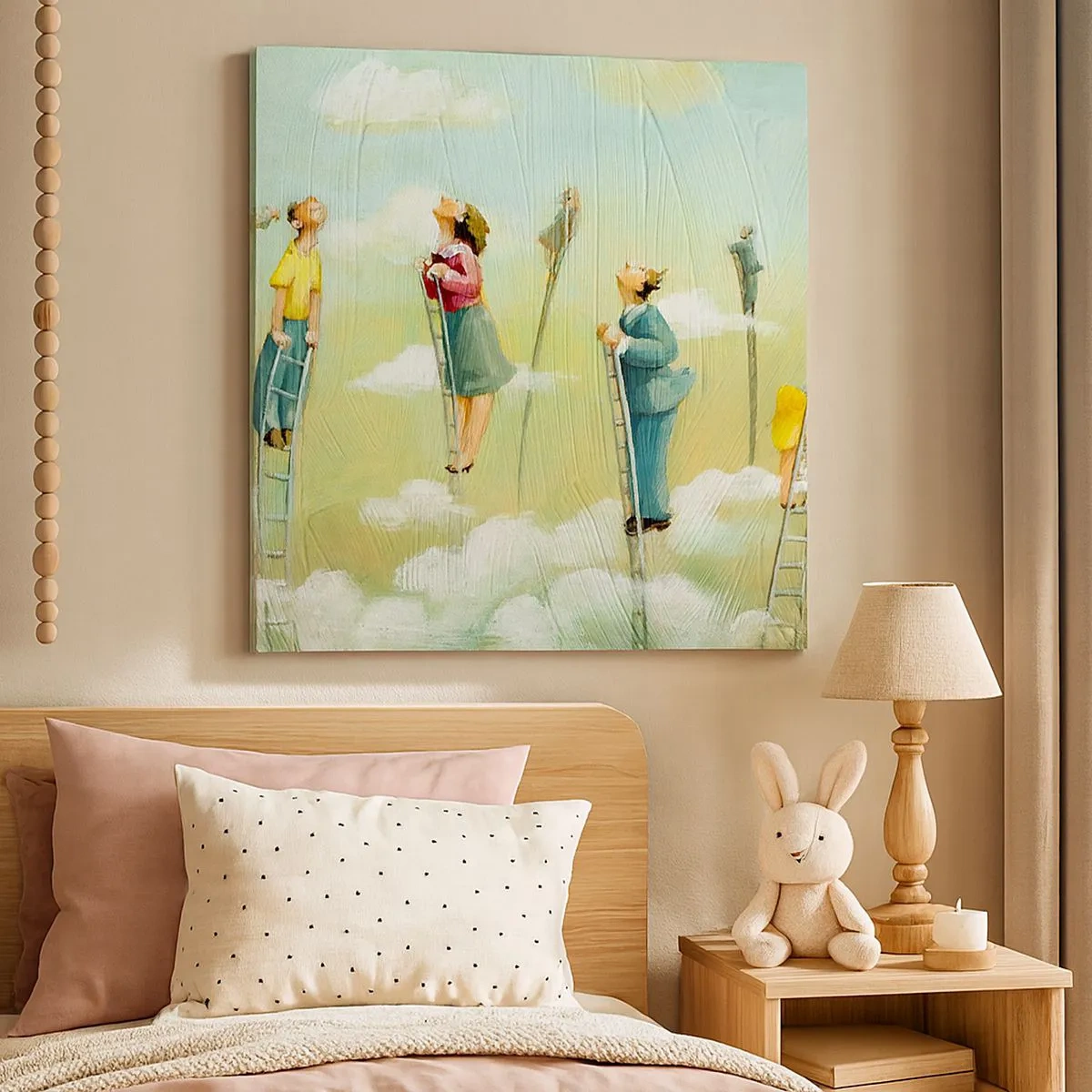 Tablou pe pânză - Urmează-ți visul - 30x30 cm