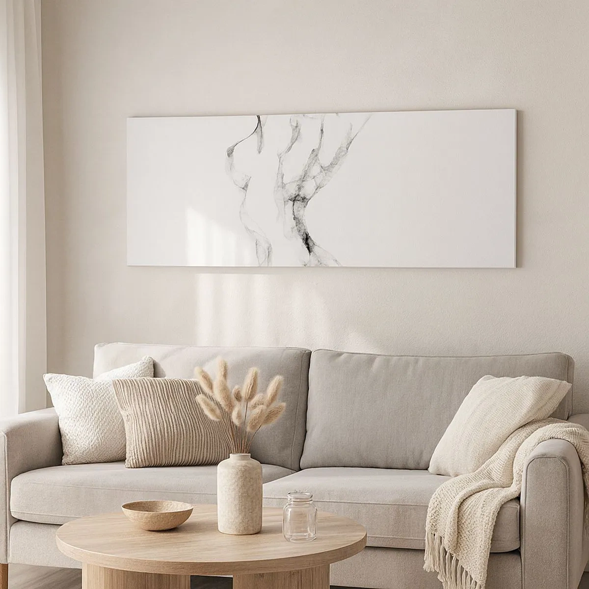 Tablou pe pânză - Frumoasa și puternică - 100x40 cm