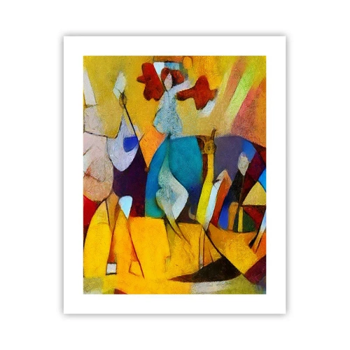 Poster - Soare - viață - bucurie - 40x50 cm