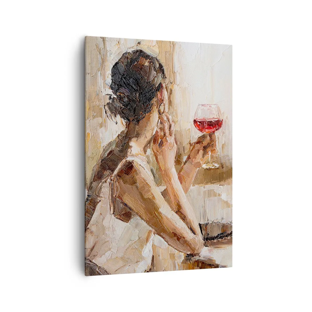 Tablou pe pânză - Gustul unui moment bun - 70x100 cm
