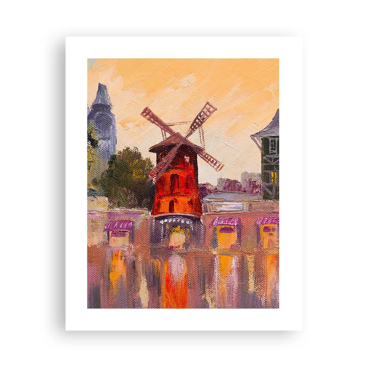 Poster - Icoane pariziene - Moulin Rouge - 40x50 cm