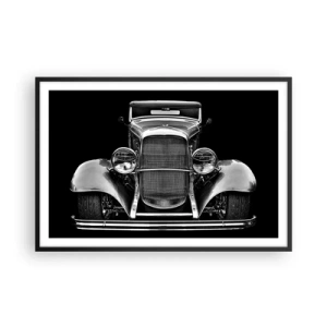 Poster în ramă neagră - Un adevărat gentleman - 91x61 cm