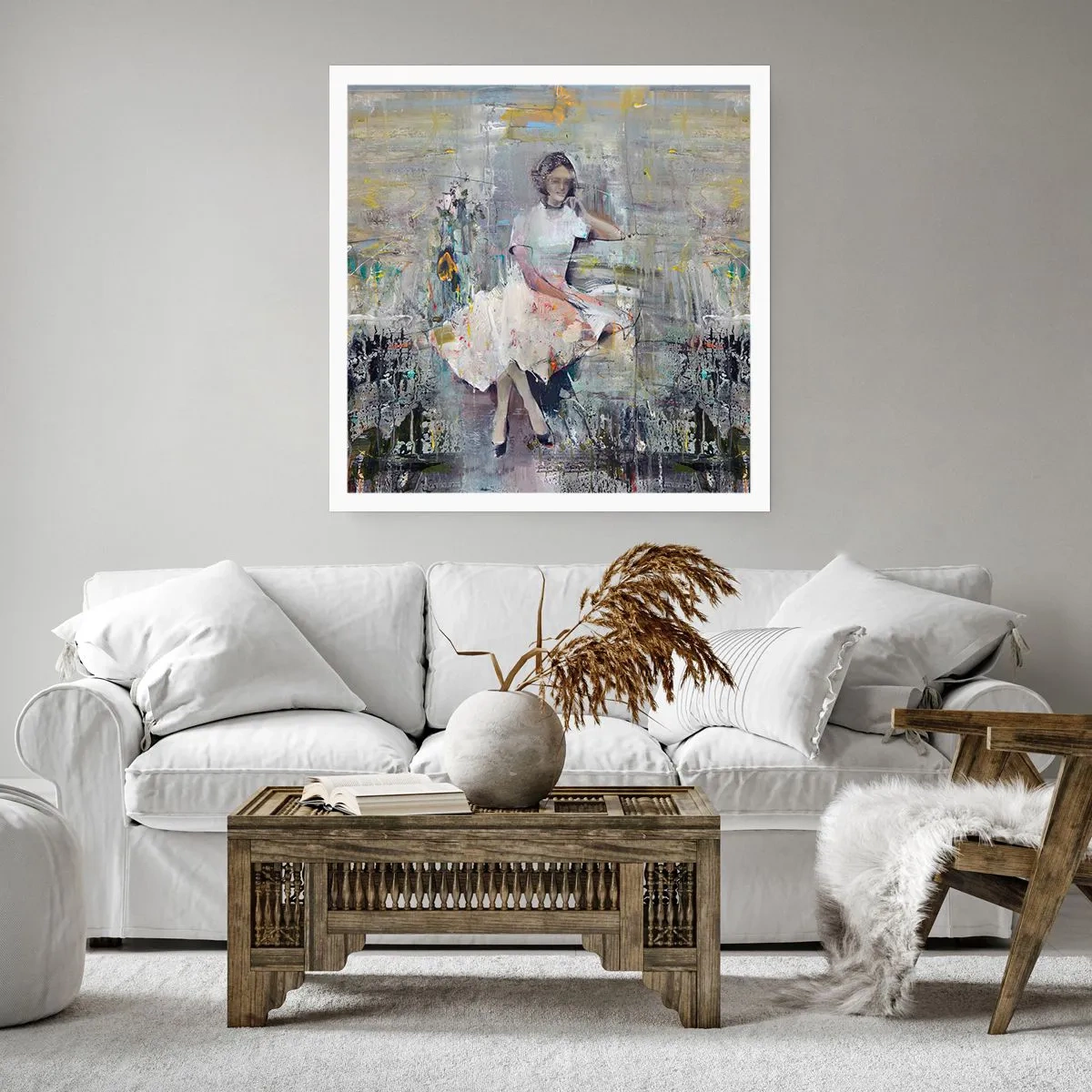 Poster - Clasică și modernă - 50x50 cm