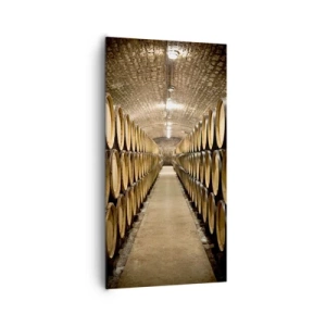 Tablou pe pânză - În pivniță de vin - 65x120 cm